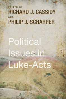 Paperback Political Issues in Luke-Acts Book