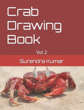 Paperback Crab Drawing Book: Vol 2 Book