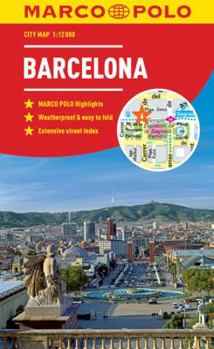 Map Barcelona Marco Polo City Map Book