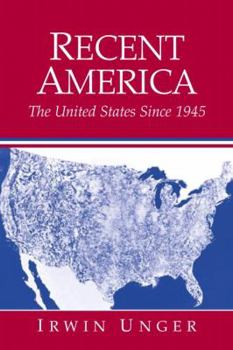 Paperback Recent America: The United States Since 1945 Book