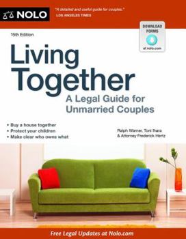 Paperback Living Together: A Legal Guide for Unmarried Couples Book