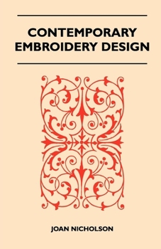 Paperback Contemporary Embroidery Design Book