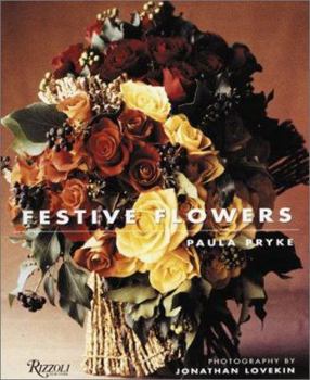 Paperback Festive Flowers Book