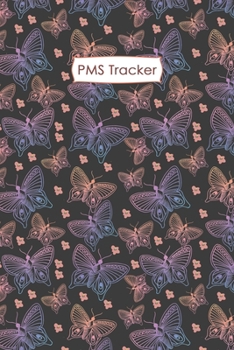 Paperback PMS Tracker: Professional Monthly Period Journal For Girls, Menstrual Cycle Logbook - 4 years monthly calendar logbook to monitor y Book
