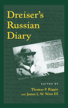 Hardcover Dreiser's Russian Diary Book