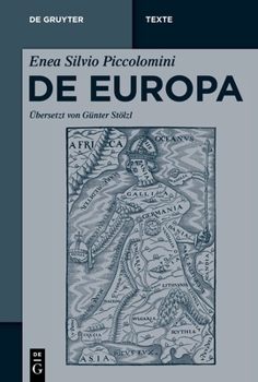 Paperback Enea Silvio Piccolomini: De Europa [German] Book