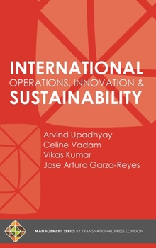 Hardcover International Operations, Innovation and Sustainability Book