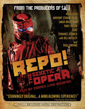 Blu-ray Repo! The Genetic Opera Book