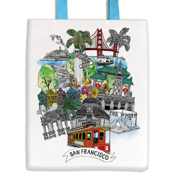 Misc. San Francisco Tote Bag Book