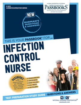 Paperback Infection Control Nurse (C-3213): Passbooks Study Guide Volume 3213 Book