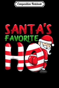 Paperback Composition Notebook: Santa's Favorite Librarian Elf Christmas Gift for Men Women Journal/Notebook Blank Lined Ruled 6x9 100 Pages Book