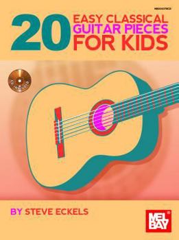 Paperback 20 Easy Classical Guitar Pieces for Kids Book
