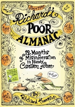 Paperback Richard's Poor Almanac: 12 Months of Misinformation in Handy Cartoon Form Book