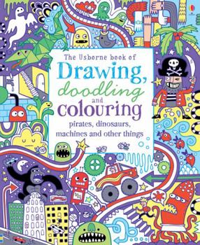 Usborne Blue Book of Drawing Doodling and Coloring by James MacLaine
