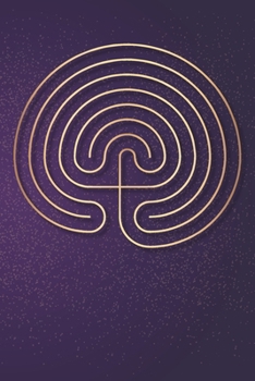 Paperback Labyrinth Journal: Classical labyrinth lined notebook Book