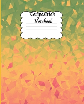 Paperback Composition Notebook: Amazing Wide Ruled Paper Notebook Journal - Wide Blank Lined Workbook for Teens, Kids, Boys and Girls with Cute Design Book