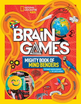 Paperback Brain Games: Mighty Book of Mind Benders Book
