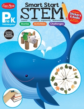Paperback Smart Start: Stem, Prek Workbook Book
