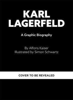 Hardcover Karl Lagerfeld: A Graphic Biography Book