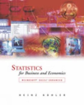 Hardcover Statistics for Business and Economics with Excel CD-ROM Book