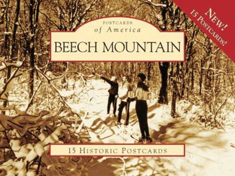 Ring-bound Beech Mountain: 15 Historic Postcards Book