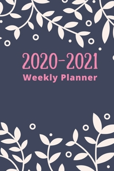 Paperback 2020-2021 Daily and weekly planner with Calendar: Jan 2020 to Dec 2021 6x9 inch daily weekly Planner Monthly Calendar for To do list meeting schedule Book