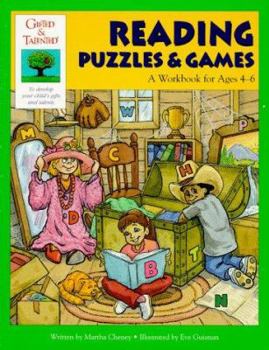 Paperback Gifted and Talented: Reading Puzzles and Games Book