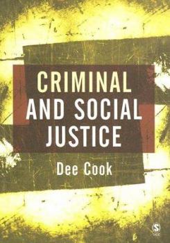 Paperback Criminal and Social Justice Book