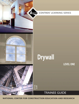 Paperback Drywall Trainee Guide, Level 1 Book
