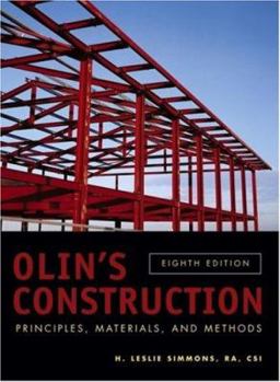 Hardcover Olin's Construction: Principles, Materials, and Methods Book