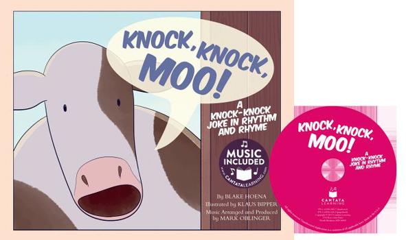 Paperback Knock, Knock, Moo!: A Knock-Knock Joke in Rhythm and Rhyme Book