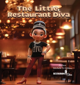 Hardcover The Little Restaurant Diva [Large Print] Book