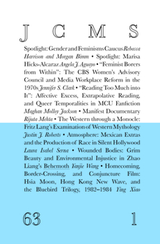 Paperback Journal of Cinema and Media Studies, Vol. 63, No. 1 Book