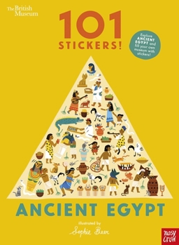 Paperback British Museum 101 Stickers Ancient Egyp Book