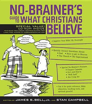 Paperback No-Brainer's Guide to What Christians Believe [With CDROM] Book