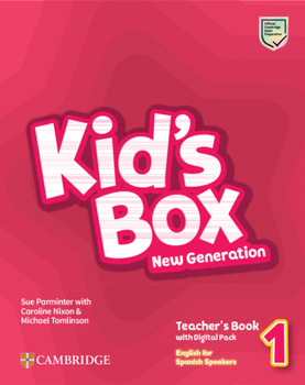 Paperback Kid's Box New Generation Level 1 Teacher's Book with Digital Pack English for Spanish Speakers Book