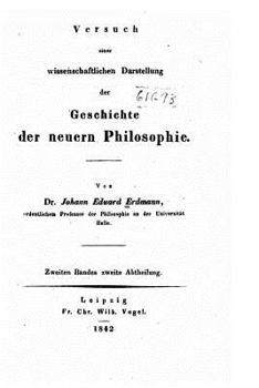 Paperback Versuch einer wissenschaftlichen Darstellung der Geschichte der neuern Philosophie [German] Book