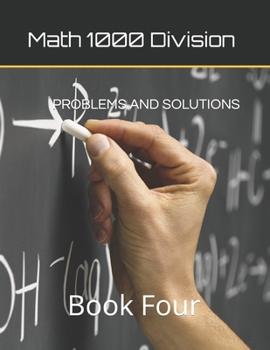 Paperback Math 1000 Division Problem And Solutions: Book Four Book