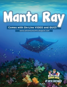 Paperback Manta Ray Activity Workbook For Kids Book