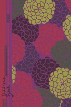 Paperback Address Book: Large Print Alphabet Tabs Emergency Contacts Old Fashioned Hydrangea [Large Print] Book