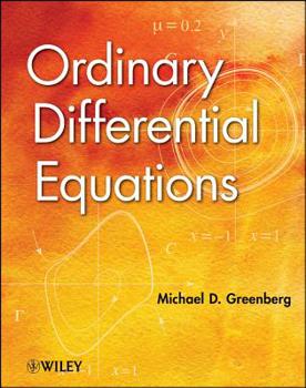 Hardcover Ordinary Differential Equations Book