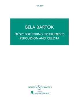 Paperback Music for String Instruments, Percussion and Celesta Book