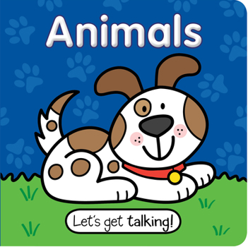Board book Let's Get Talking - Animals Book