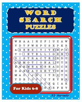 Paperback Word Search: Puzzles Book For Kids 6-8 Book