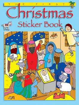 Paperback The First Christmas Sticker Book