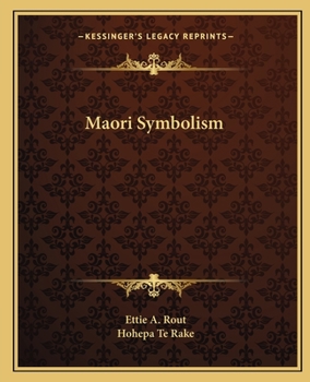 Paperback Maori Symbolism Book