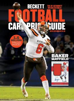 Paperback Beckett Football Price Guide #36 2019 Edition Book