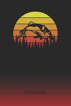 Notebook: Fish Blank Wide Ruled Lined Paper Notepad | Writing Pad Journal | Assignments Taking Class Notes Homework Studying Math Science English Art ... & University Organizer | Student Teacher