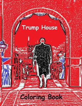Paperback Trump House Coloring Book