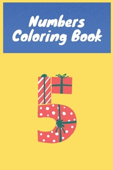Paperback Numbers Coloring Book: Activity Workbook For Kids Book